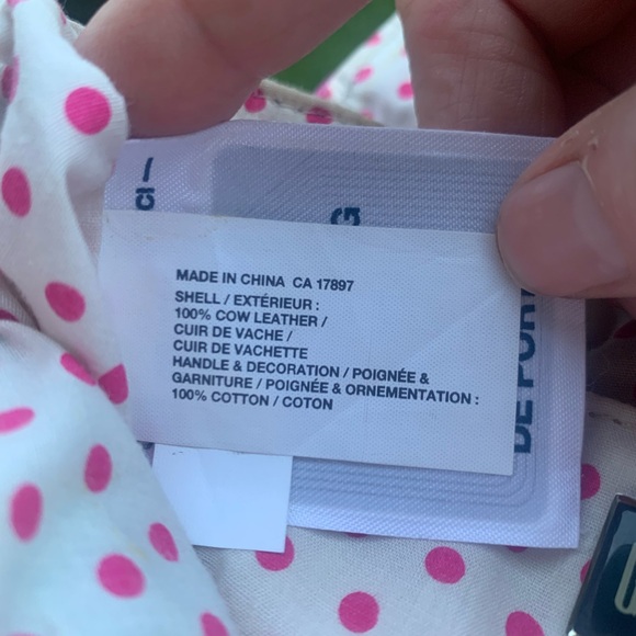 Vintage Gap leather mini prize bag - Picture 11 of 12